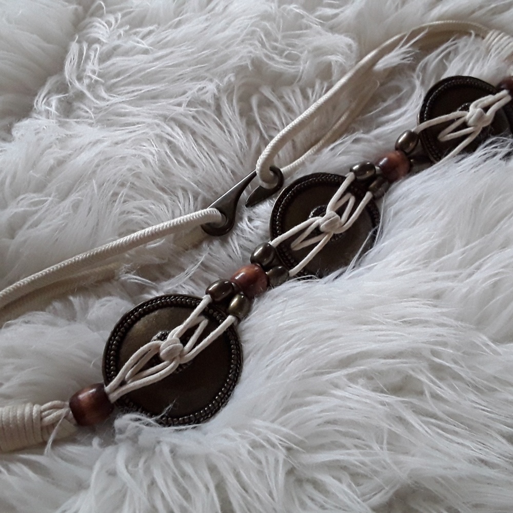 Vintage brass rope belt šFinal Priceš - Picture 3 of 4